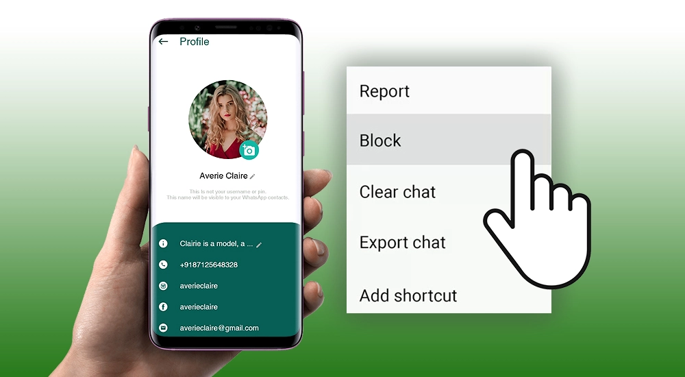 how to track a scammer on whatsapp